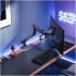 Настольное крепление с газлифтом  для игровых мониторов NB F5 RGB Light